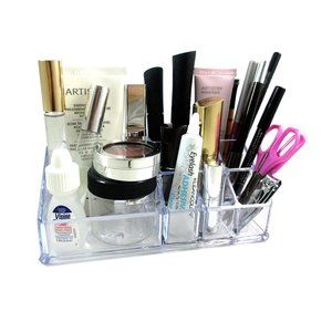 ASOS Clear Acrylic Makeup Vanity Organizer